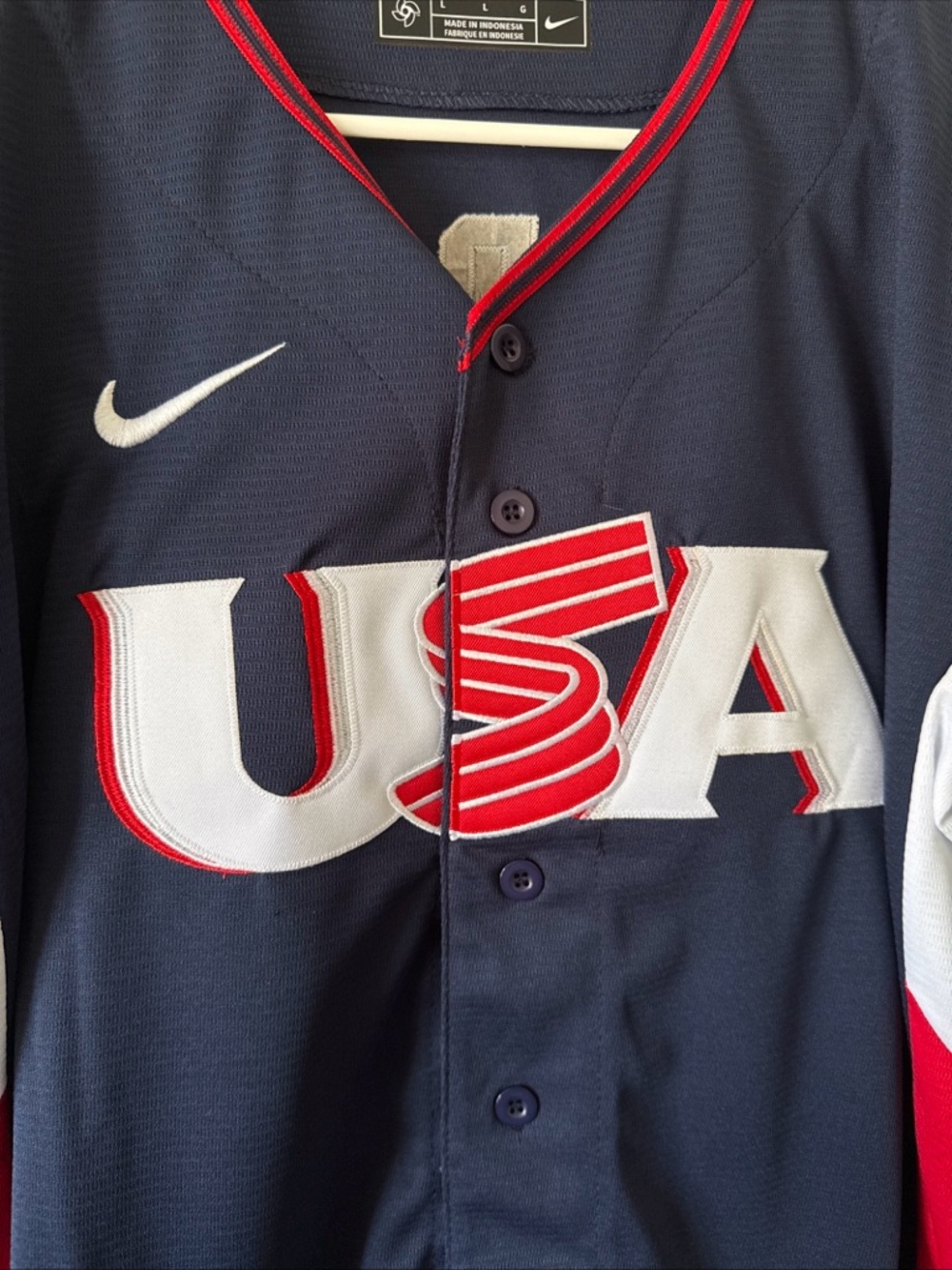 Men’s Nike Aaron Judge #99 Team USA World Baseball Classic Sz L RARE - Picture 2 of 5